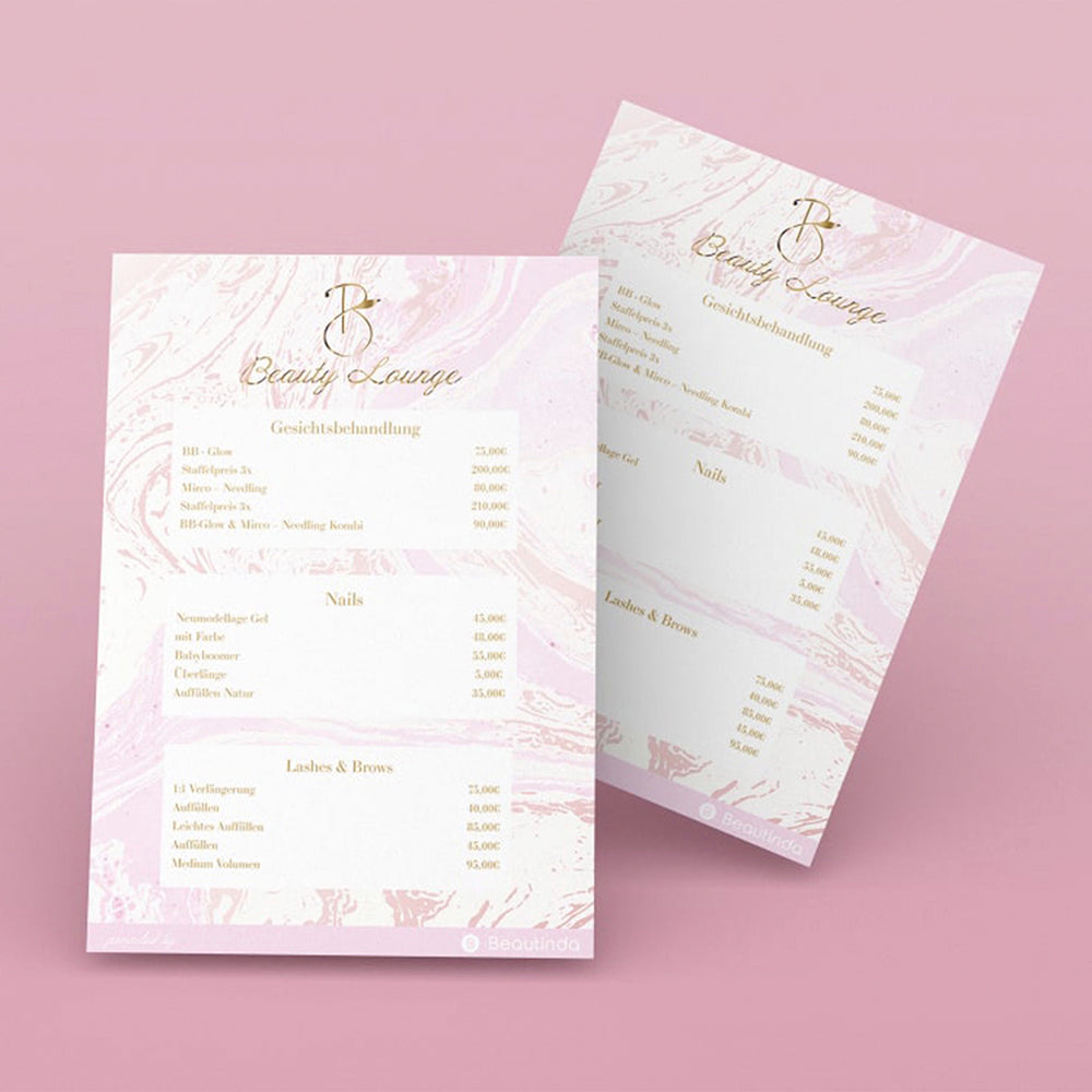 Flyer Design verschiedene Größen
